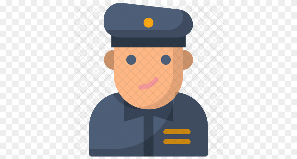 Policeman Icon Birds Park, People, Person, Face, Head Free Png Download