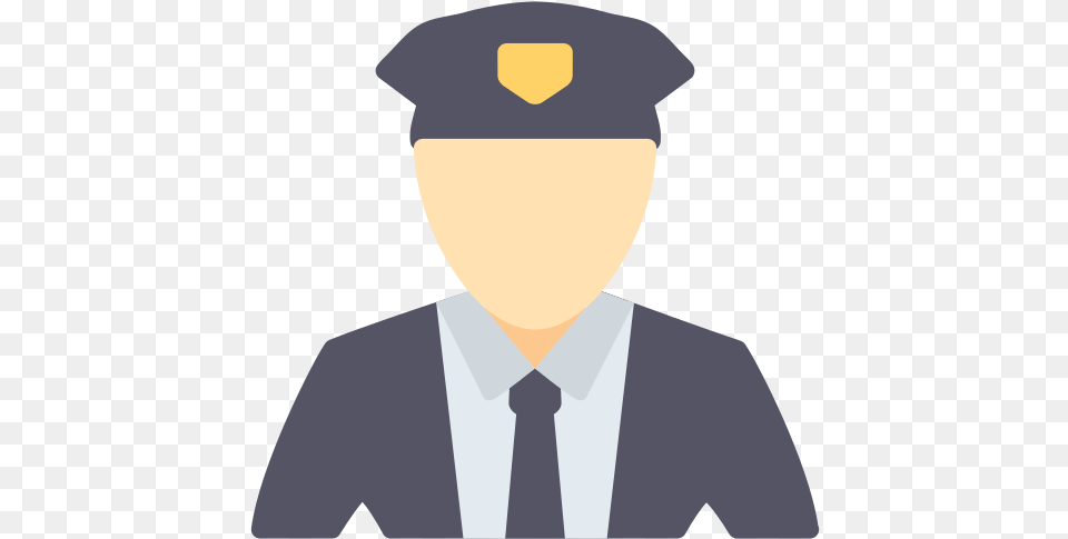 Policeman Icon Myiconfinder For Graduation, Accessories, Tie, Formal Wear, Necktie Free Png Download