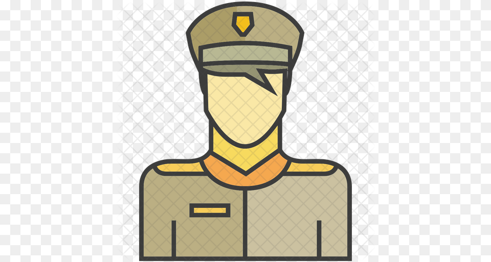 Policeman Icon Peaked Cap, People, Person, Adult, Male Free Png