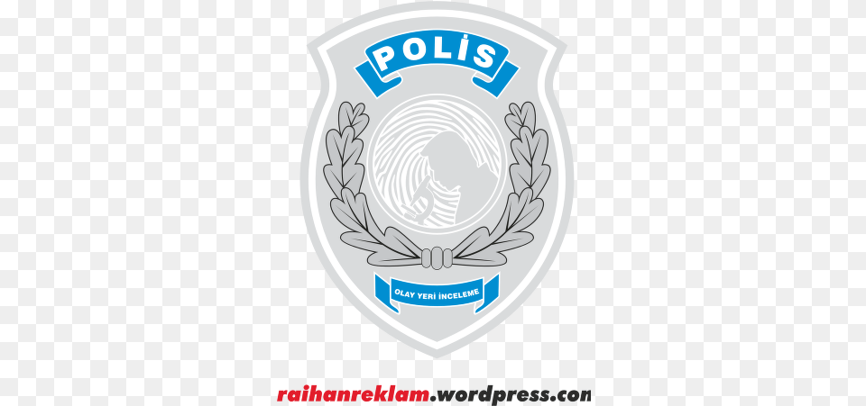 Polis Olay Yeri Logo Vector Emblem, Badge, Symbol, Disk Free Png