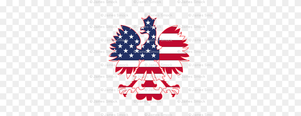 Polish American Eagle Polish American Flag, American Flag, Dynamite, Weapon Free Transparent Png