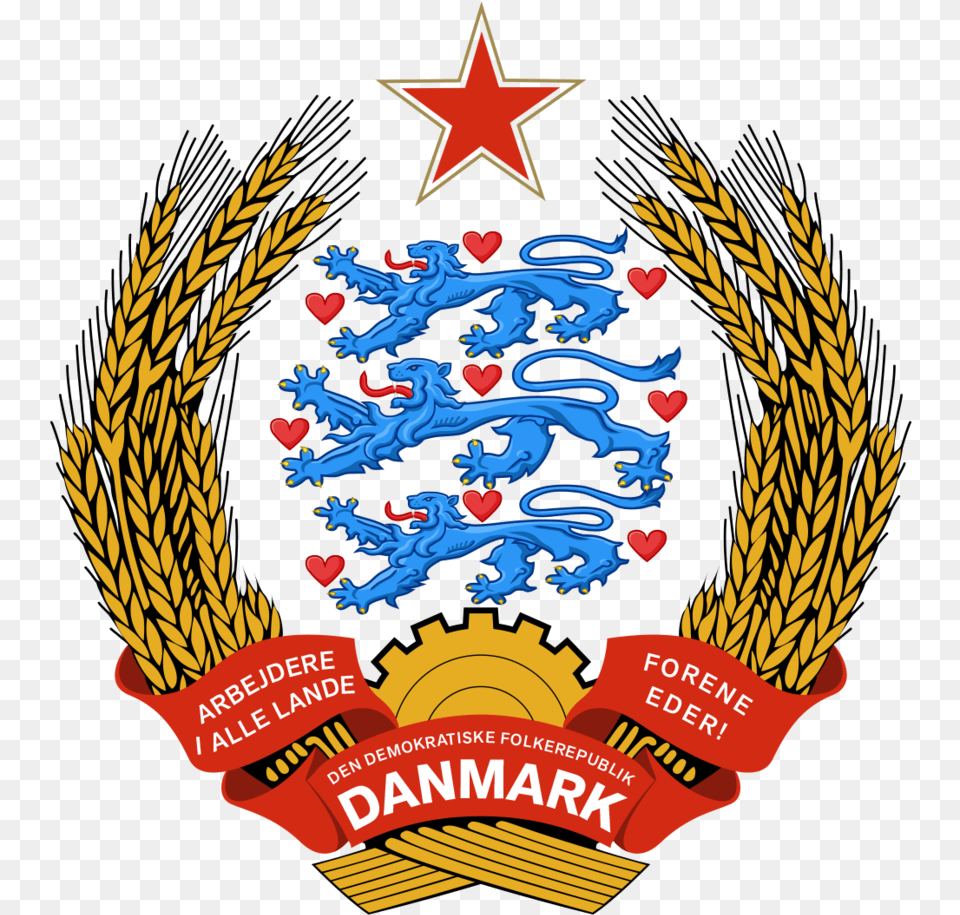 Polish Communist Coat Of Arms Republic Of Denmark Flag, Symbol, Emblem, Logo Png Image