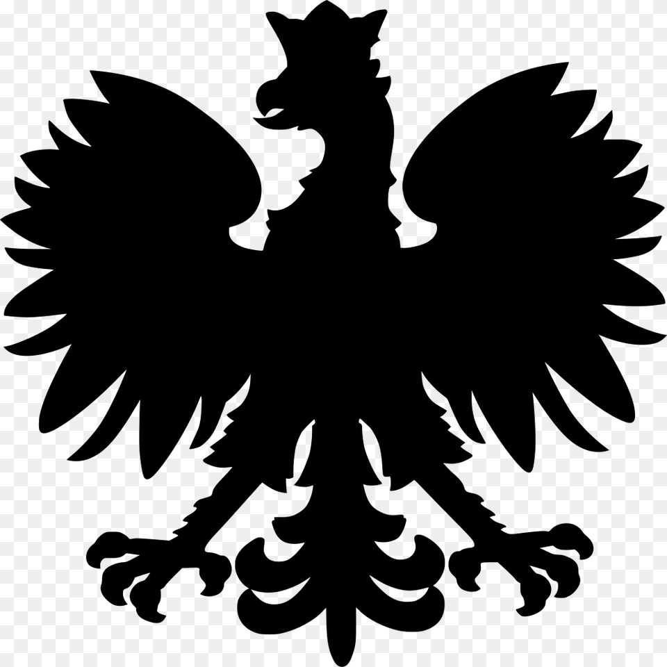 Polish Eagle Svg, Gray Free Png Download