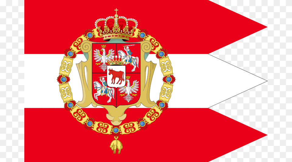 Polish Lithuanian Commonwealth Flag, Emblem, Symbol, Logo, Person Free Transparent Png