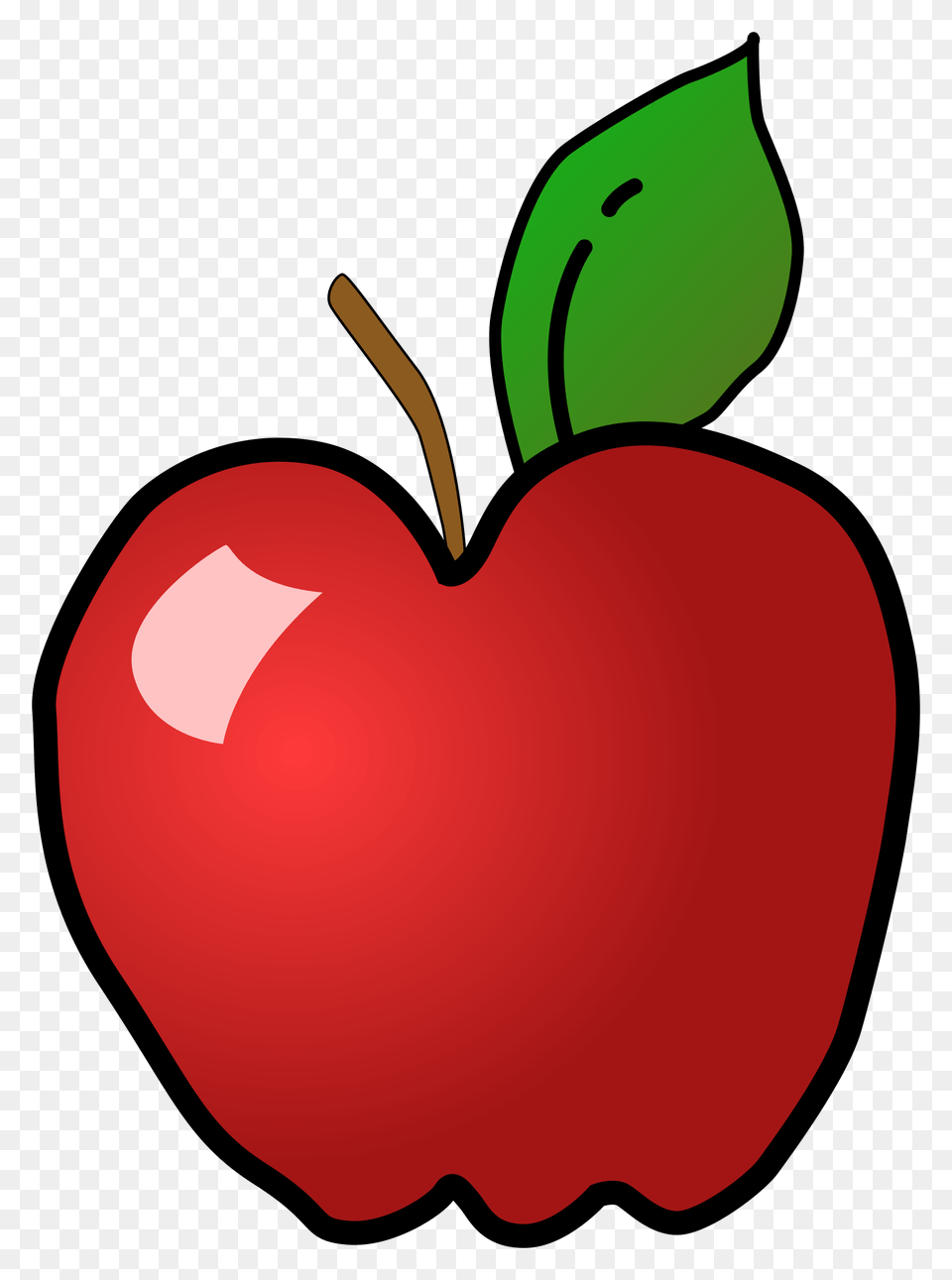 Polished Apple Icons, Food, Fruit, Plant, Produce Png Image