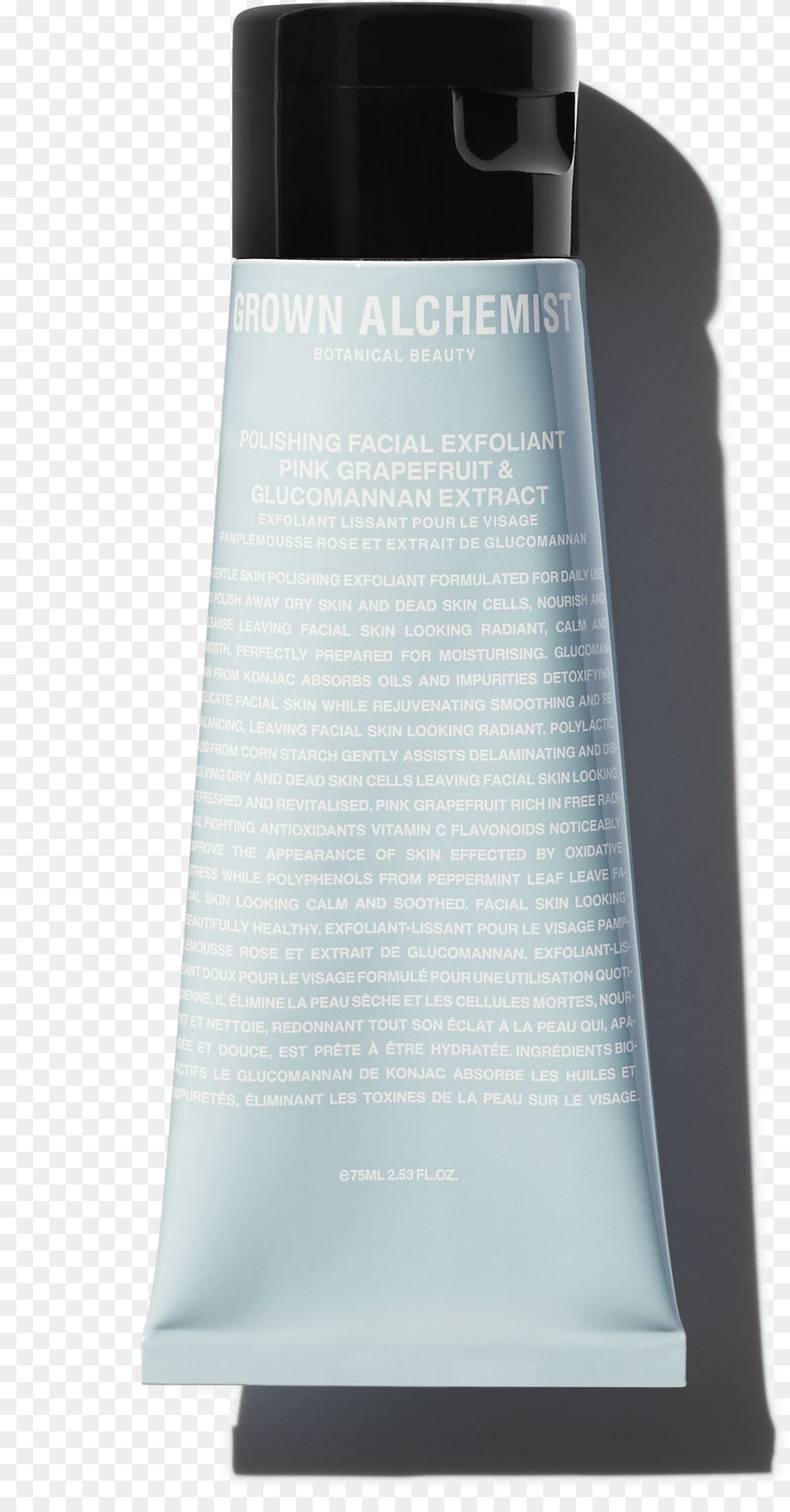 Polishing Facial Exfoliant Grown Alchemist Polishing Facial Exfoliant, Bottle, Book, Publication Free Transparent Png