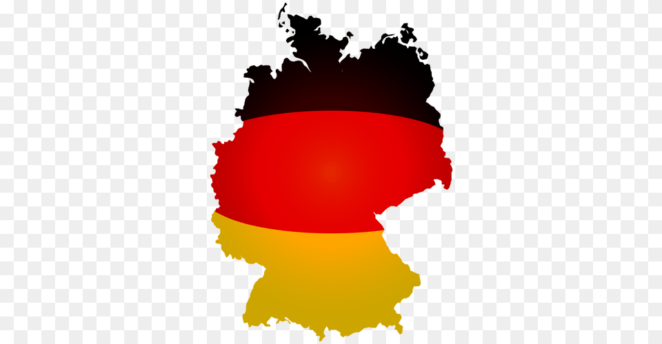Political Flag Map Of The Germany Vector Image, Nuclear, Outdoors, Nature, Mountain Free Png