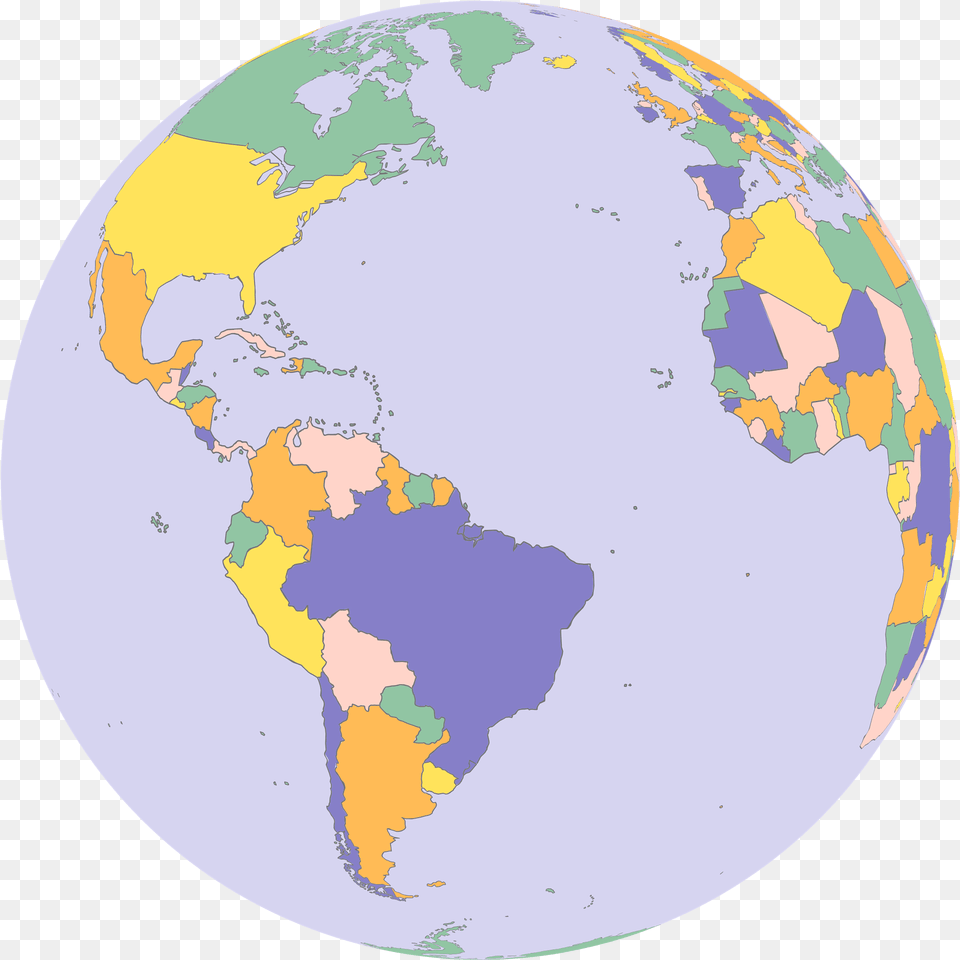 Political World Map, Astronomy, Outer Space, Planet, Globe Free Png