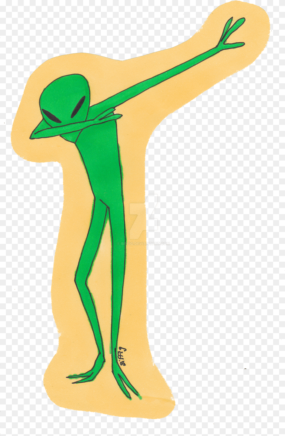 Politically Incorrect Thread Alien Dabbing, Adult, Ankle, Body Part, Female Free Png