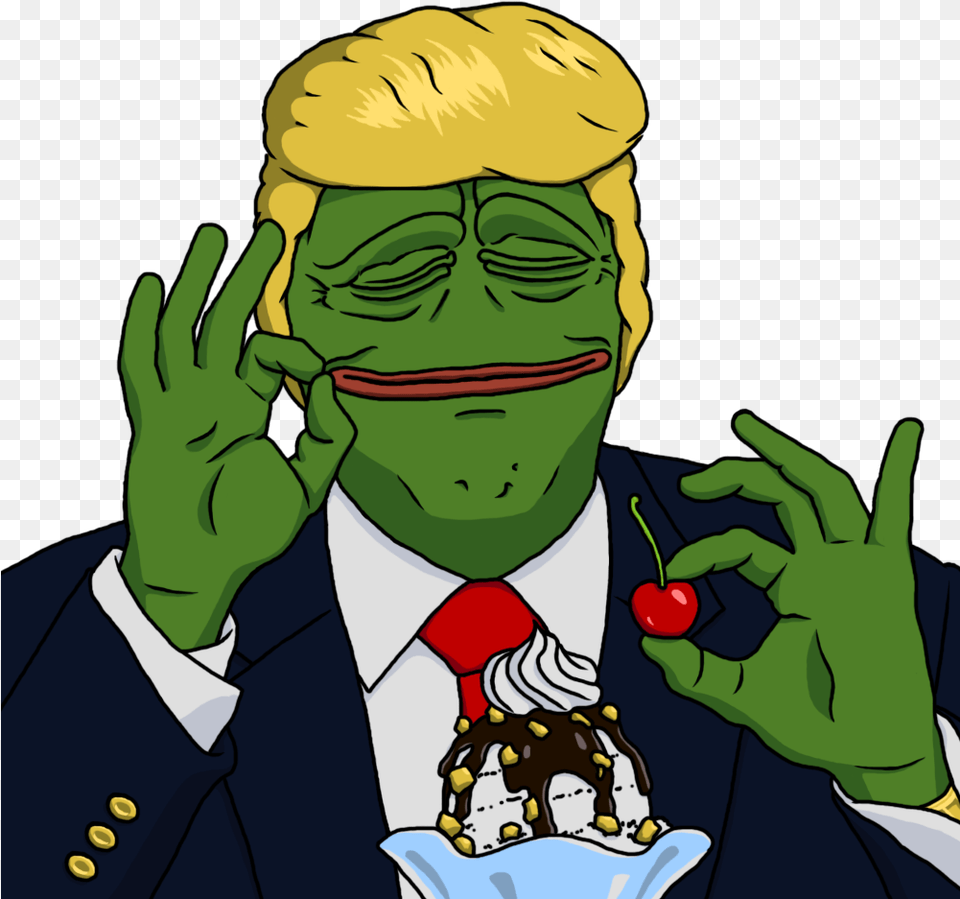 Politically Incorrect Thread Donald Trump Pepe Ok, Adult, Person, Man, Male Png Image