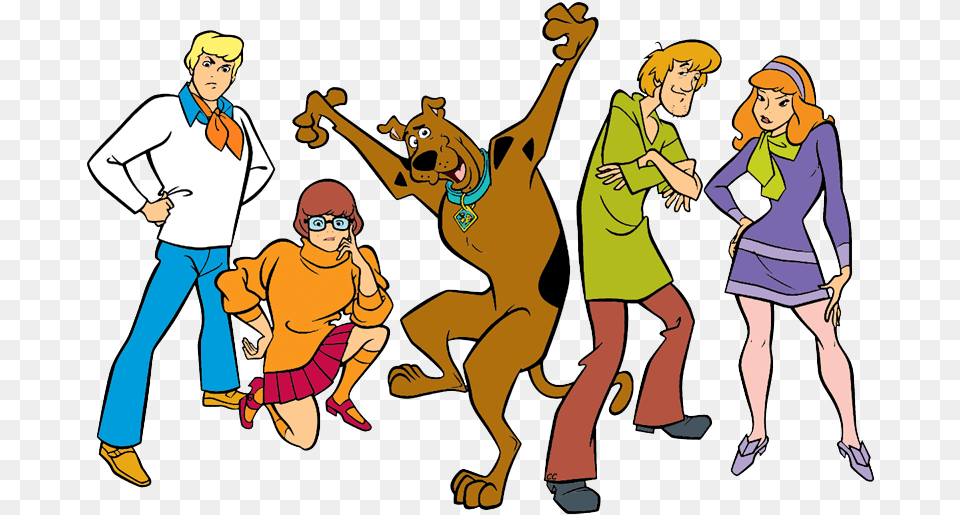 Politically Incorrect Thread Scooby Doo Gang Transparent, Publication, Book, Comics, Adult Free Png Download