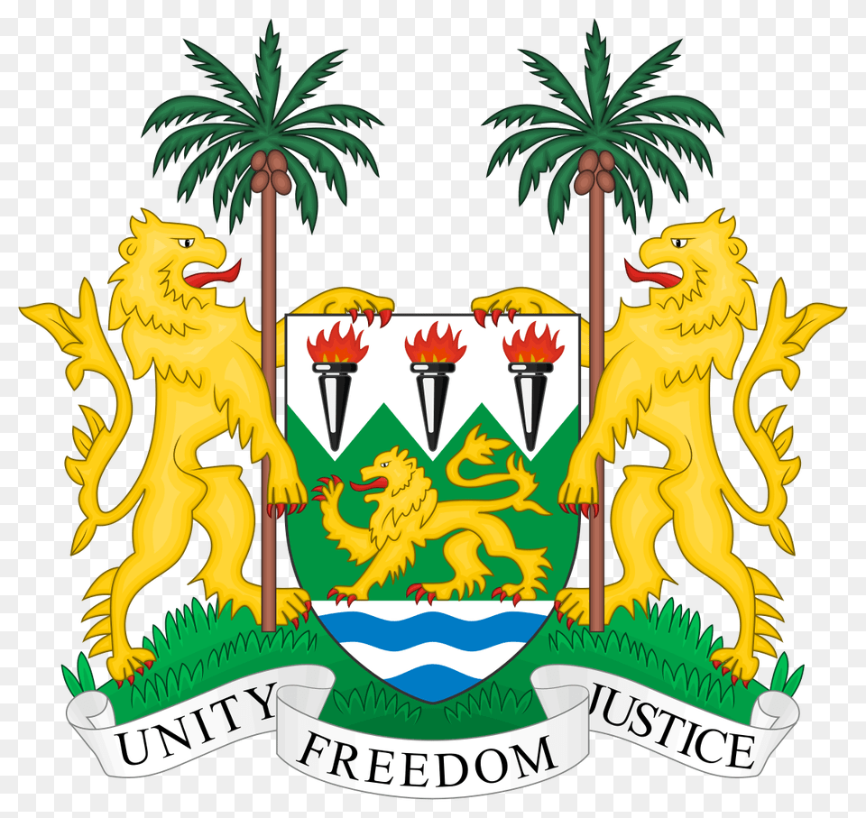 Politics Of Sierra Leone, Emblem, Symbol, Animal, Lion Free Png
