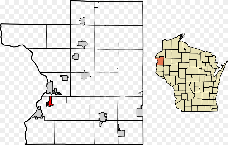 Polk County Wisconsin Incorporated And Unincorporated Wisconsin, Chart, Plot, Map, Atlas Free Png Download