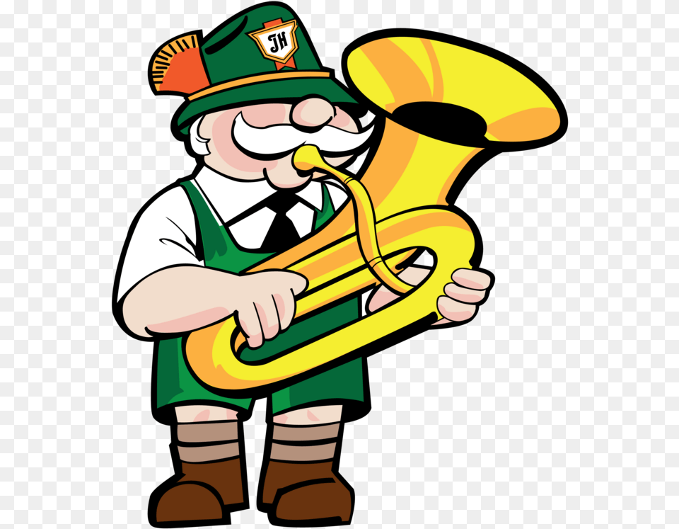 Polka Band Clip Art, Brass Section, Horn, Musical Instrument, Tuba Free Png Download