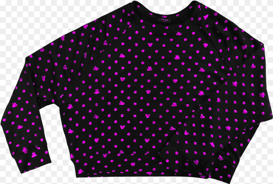 Polka Dot, Clothing, Long Sleeve, Pattern, Sleeve Png Image
