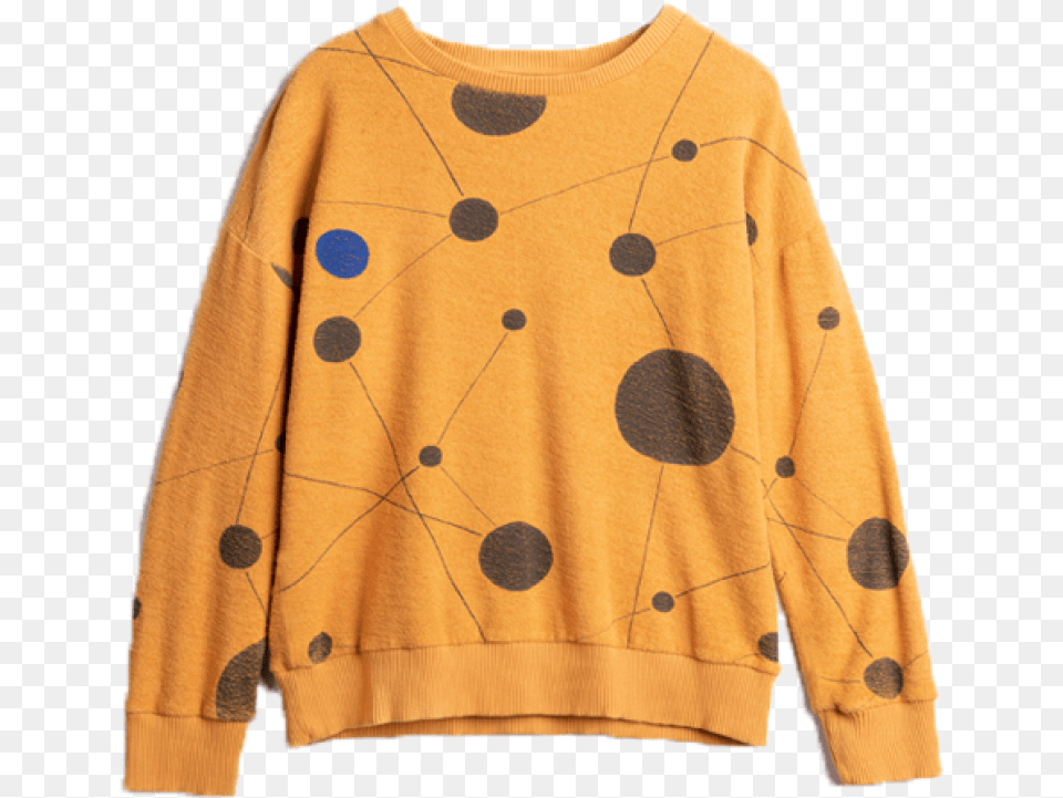 Polka Dot, Clothing, Knitwear, Sweater, Sweatshirt Free Png