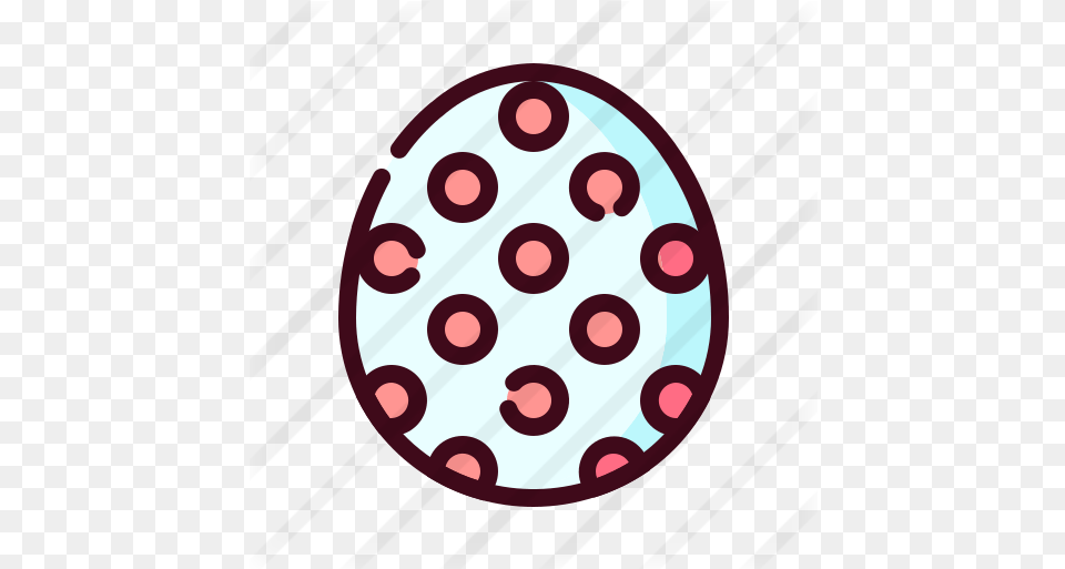 Polka Dot Circle, Egg, Food, Pattern, Ammunition Png Image
