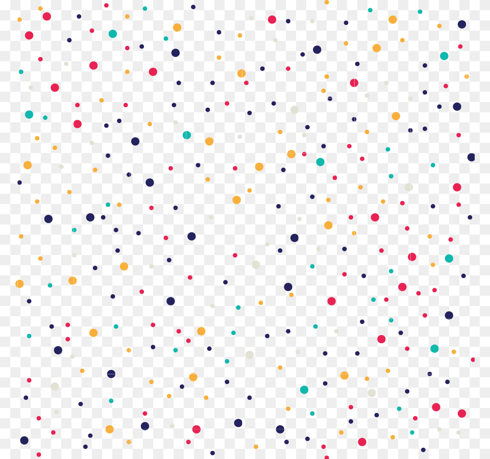 Polka Dot Color Pattern Download Searchpng Color Dot Background, Paper, Confetti Png Image