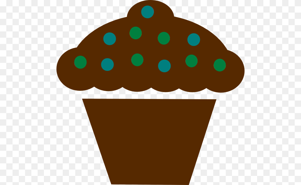 Polka Dot Cupcake Clipart For Web, Cream, Dessert, Food, Ice Cream Free Png