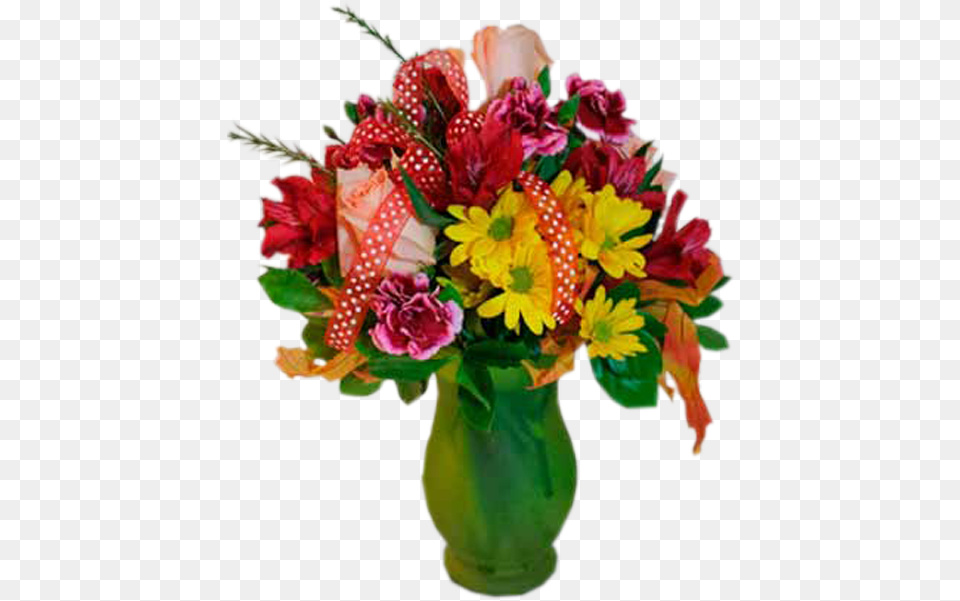 Polka Dot Fall Flower Bouquets, Flower Arrangement, Flower Bouquet, Plant, Pattern Free Png Download