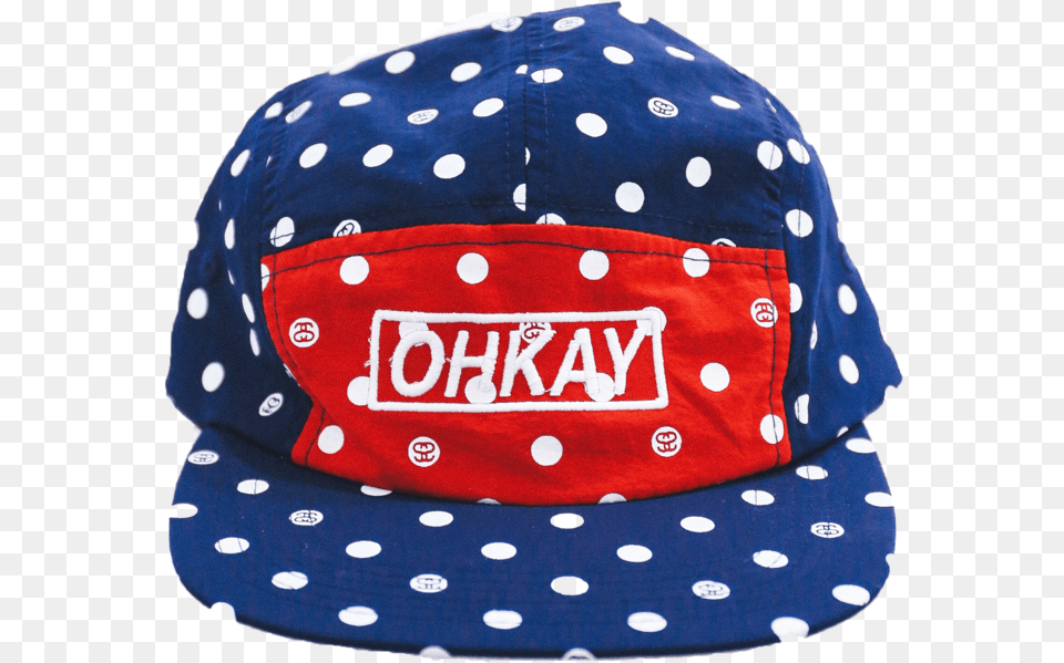 Polka Dot Hat, Baseball Cap, Cap, Clothing, Pattern Free Png