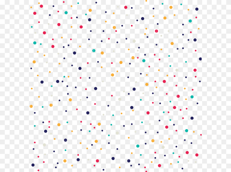 Polka Dot Pattern, Paper, Confetti Free Png Download