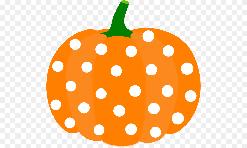 Polka Dot Pumpkin Clip Art Dots Clip Art Art, Pattern, Food, Fruit, Produce Png