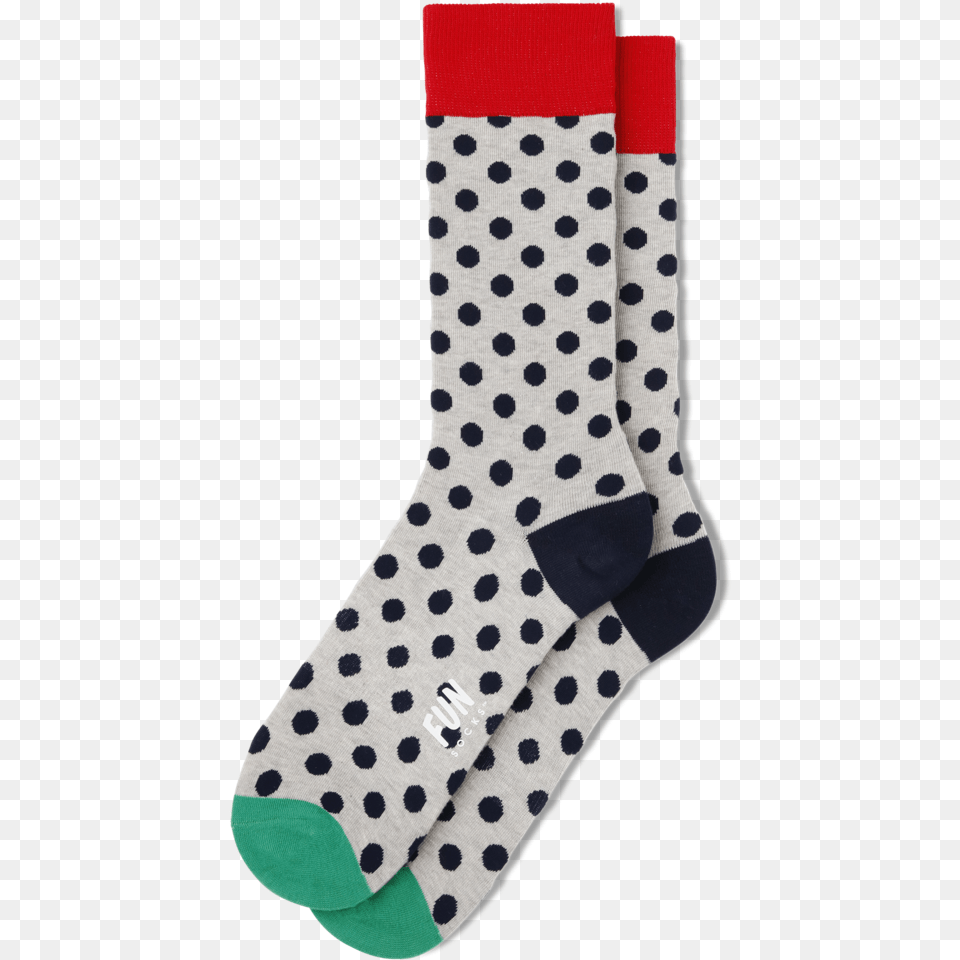 Polka Dot Socks Sock, Pattern, Clothing, Hosiery Free Png Download