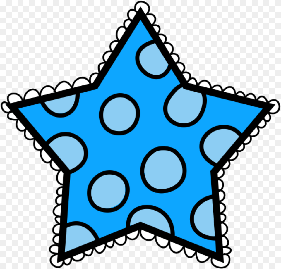 Polka Dot Star Clipart, Symbol, Star Symbol, Dynamite, Weapon Free Png