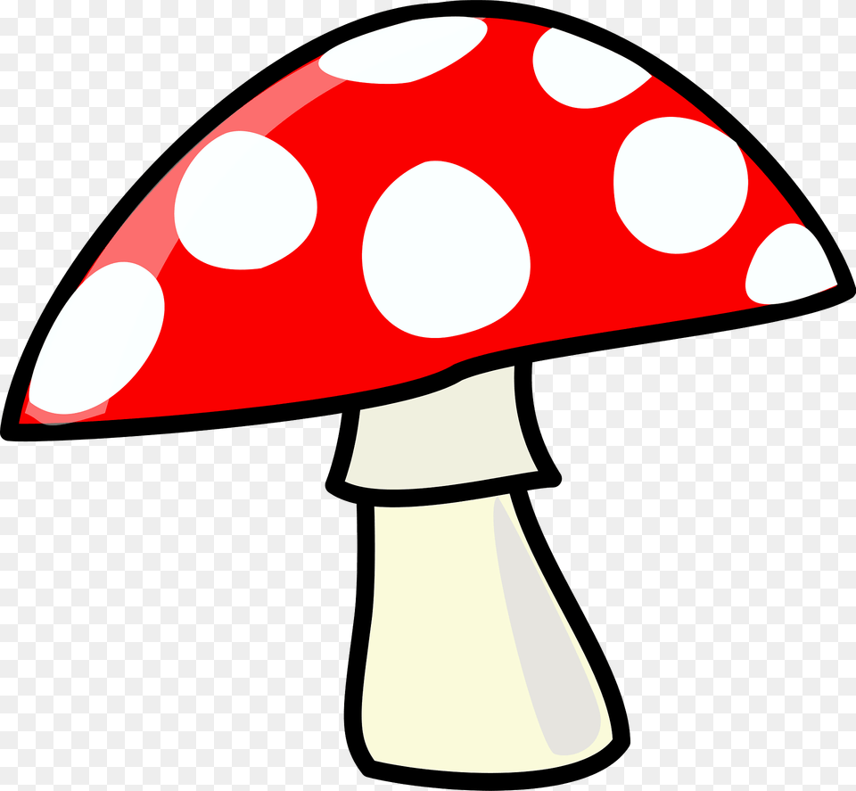 Polka Dot Toadstool Clipart, Agaric, Fungus, Mushroom, Plant Free Transparent Png