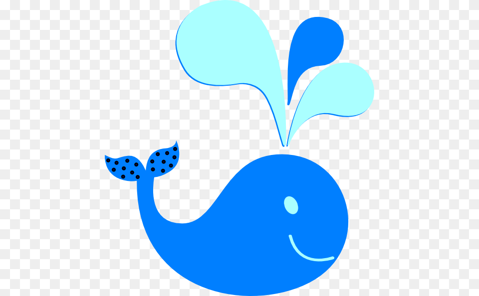 Polka Dot Whale New Color Clip Art, Graphics, Floral Design, Pattern Png Image
