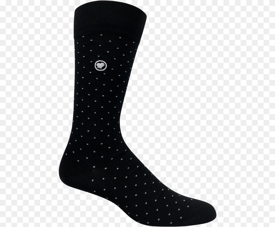 Polka Dots Dress Socks For Men Sock, Clothing, Hosiery, Footwear, Shoe Free Png