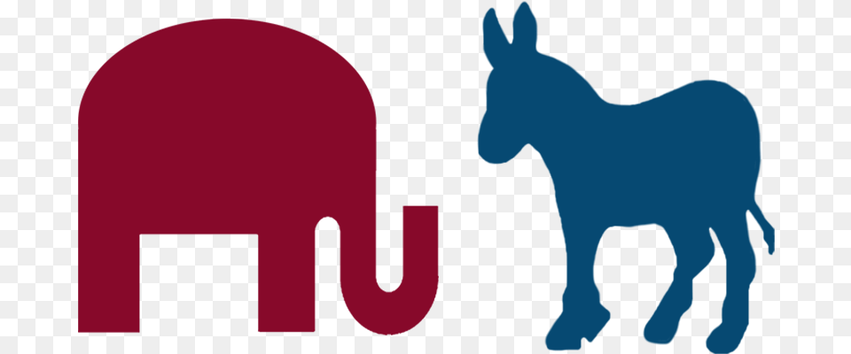 Polled Through Google Forms2c 534 Students Responded Transparent Democrat Donkey, Animal, Mammal, Canine, Dog Free Png Download
