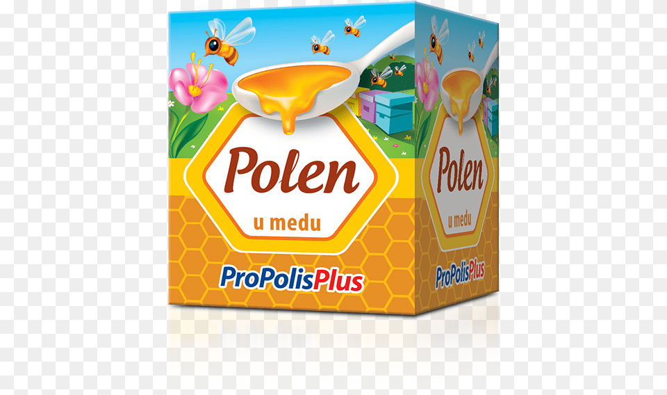 Pollen In Honey Box, Food, Advertisement Free Png Download