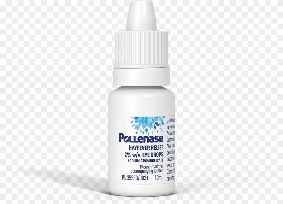 Pollenase Sodium Cromoglicate Eye Drops 10ml Dermotic Ear And Skin Suspension, Bottle, Cosmetics, Perfume, Tin Free Png Download