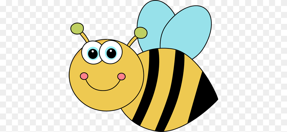 Pollination Clipart Cute, Animal, Bee, Honey Bee, Insect Free Png