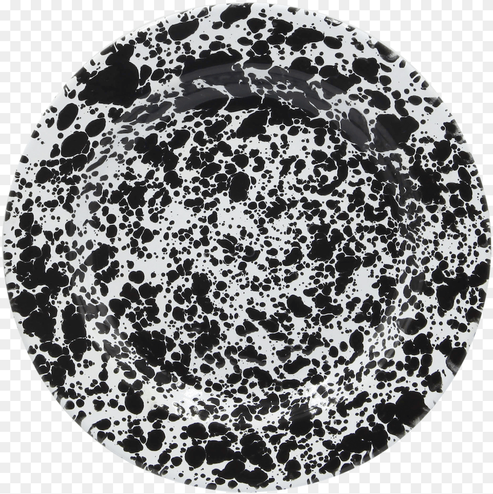 Pollock Dinner Plate Theoni Collection Circle, Art, Porcelain, Pottery Png Image