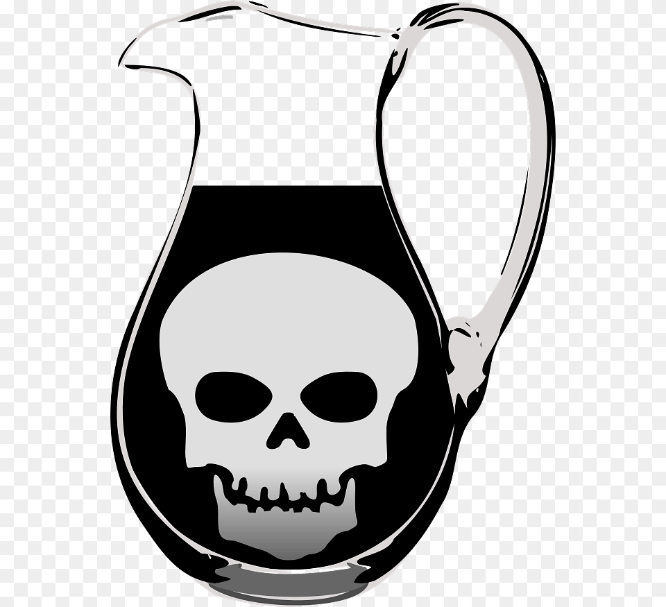Polluted Water In Jug Black And White, Water Jug, Ammunition, Grenade, Weapon Free Png Download