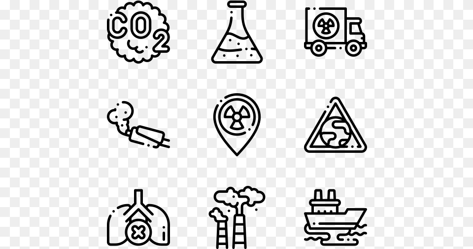Pollution Picnic Vector Icon, Gray Free Transparent Png