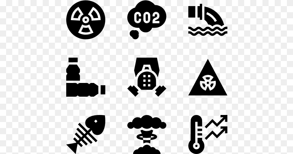 Pollution Pollution Icon, Gray Png Image