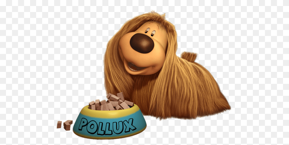 Pollux Dougal With Bowl Of Dog Food, Birthday Cake, Cake, Cream, Dessert Png Image