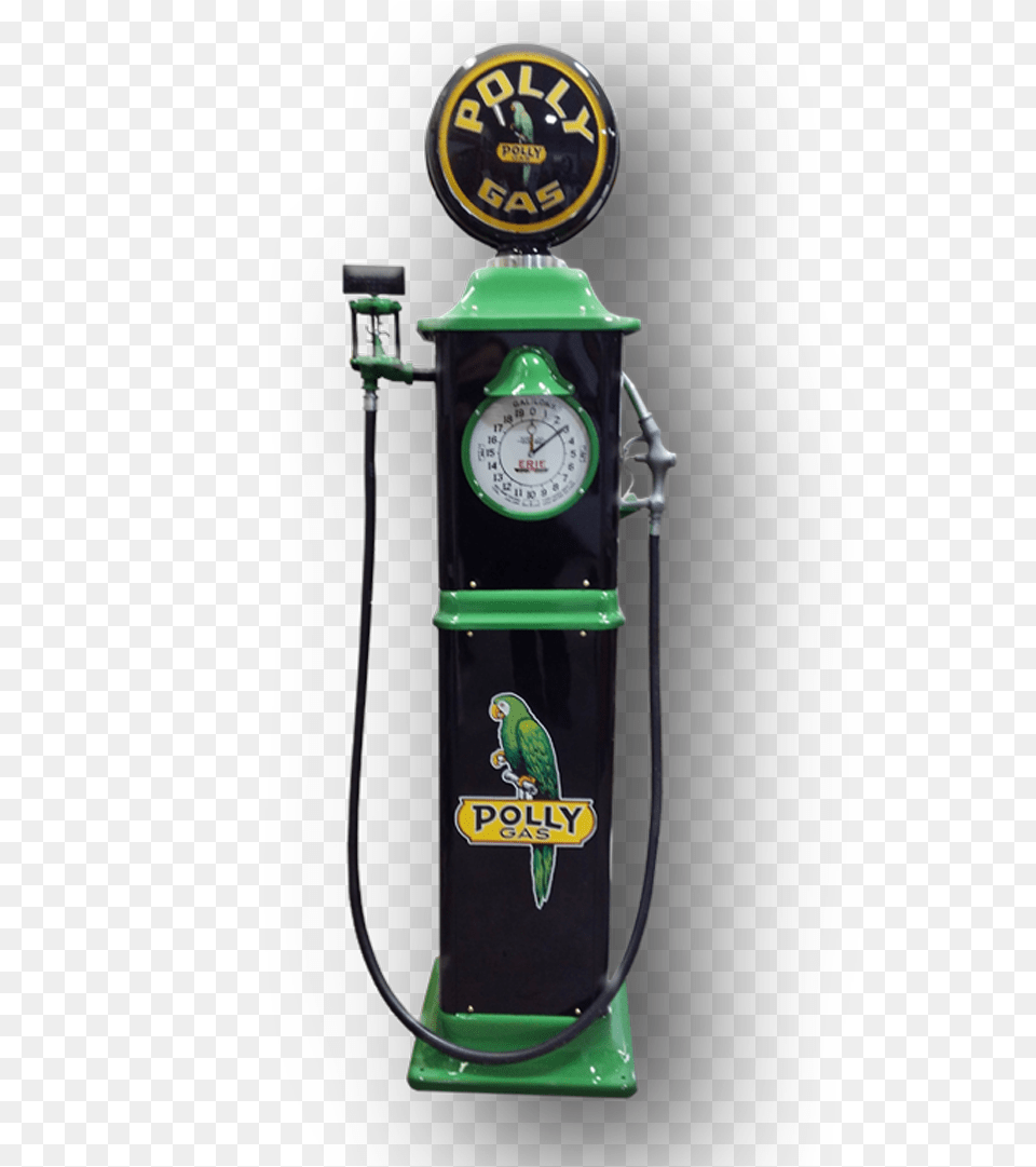 Polly 1931 Erie Clock Face Gas Pump Old Gas Pump, Gas Pump, Machine, Animal, Bird Free Png Download