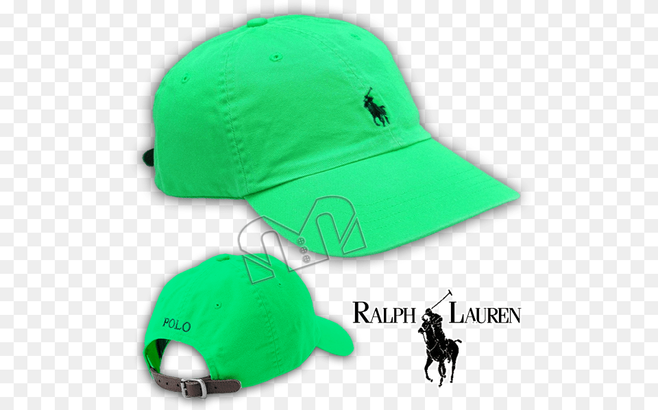 Polo By Ralph Lauren Classic Baseball Green Cap Hat Polo Ralph Lauren, Baseball Cap, Clothing Png