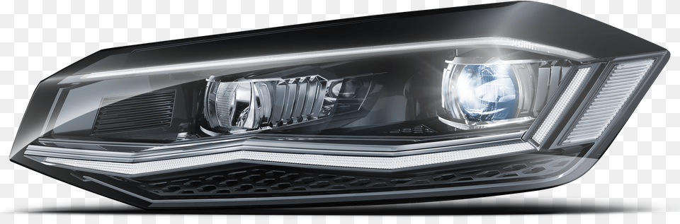 Polo Led Headlights Polo 2019 Led Headlights, Headlight, Transportation, Vehicle, Car Free Png