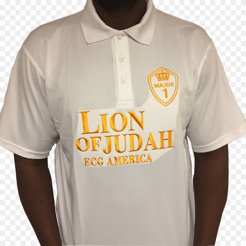 Polo Lion Of Judah Polo Shirt, Clothing, T-shirt, Adult, Male Free Transparent Png