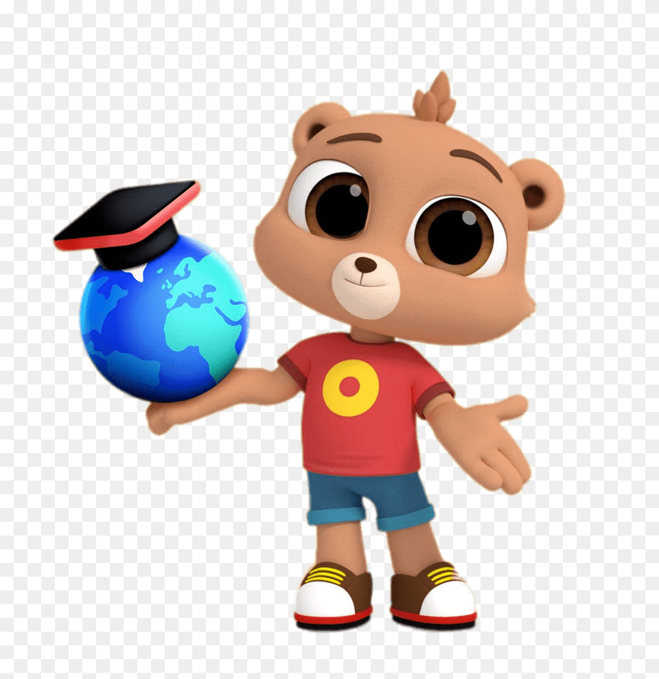 Polo Marco Holding Earth, Sphere, Astronomy, Outer Space, Toy Free Transparent Png