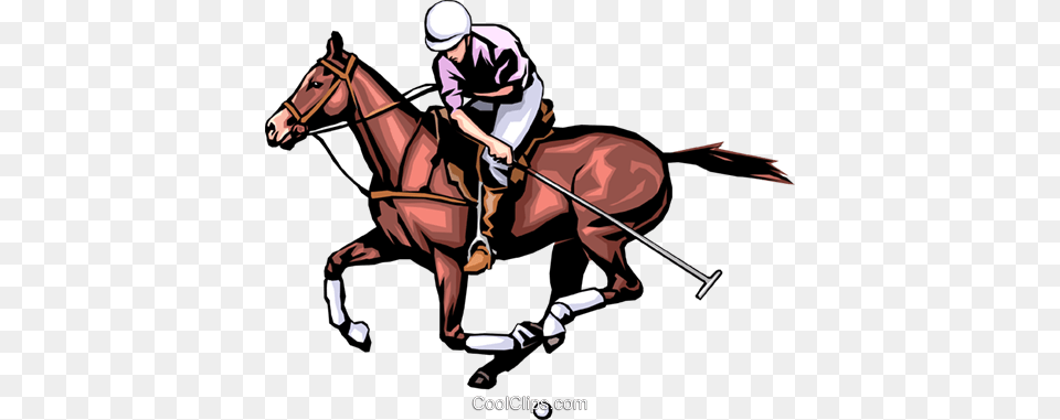 Polo Player Royalty Free Vector Clip Art Illustration, Team Sport, Team, Sport, Person Png