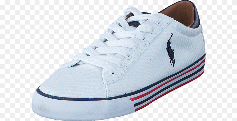 Polo Ralph Lauren Harvey Pure White Newport Navy Sneakers, Clothing, Footwear, Shoe, Sneaker Free Transparent Png