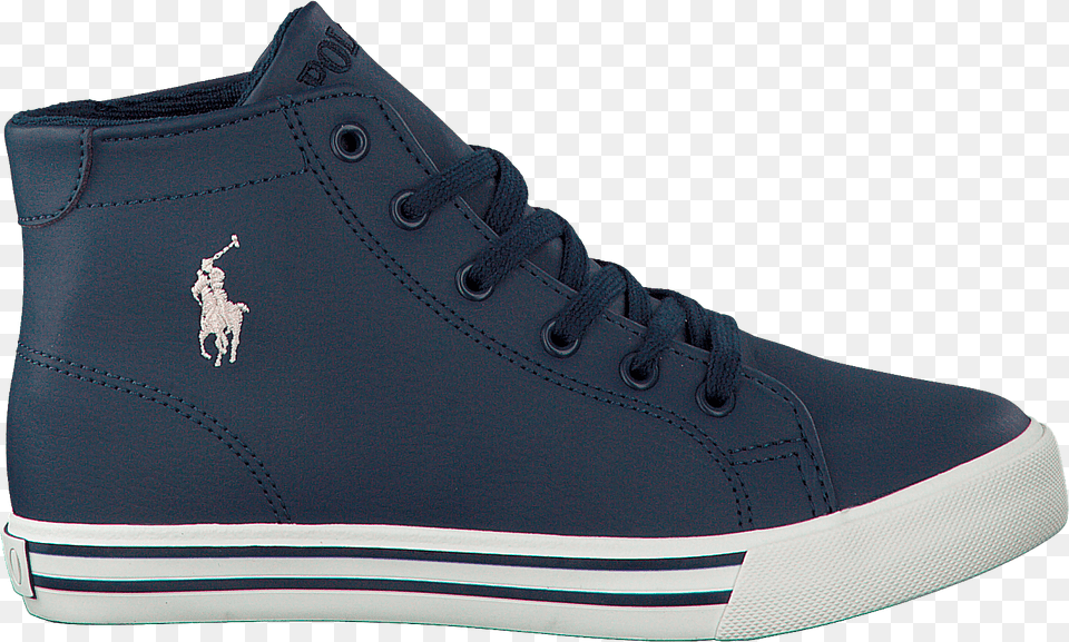 Polo Ralph Lauren Sneakers Slater Mid Blauw Jongens, Clothing, Footwear, Shoe, Sneaker Png Image