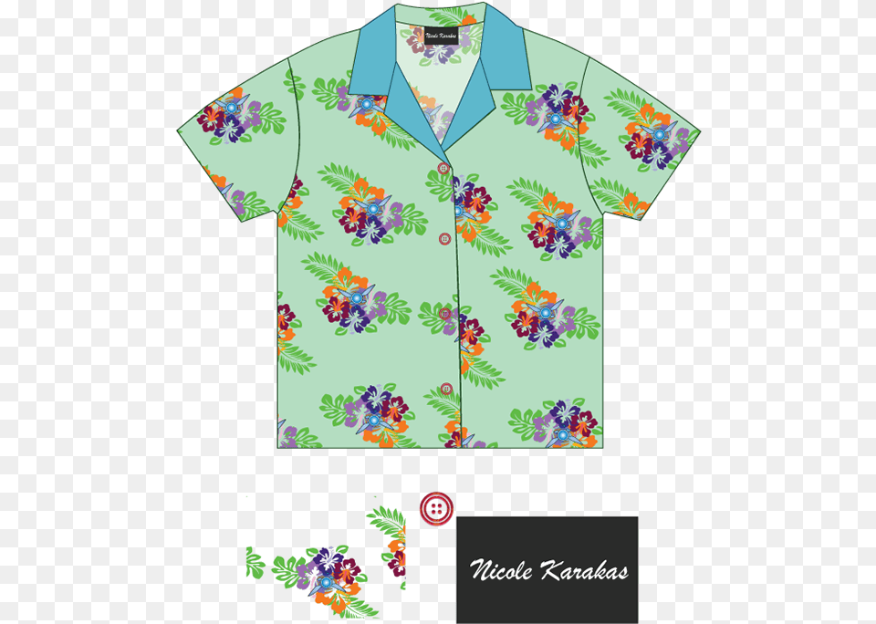 Polo Shirt, Art, Pattern, Graphics, Floral Design Png